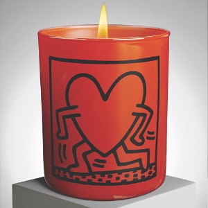 KEITH HARING_ RED RUNNING HEART