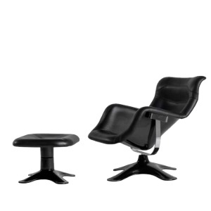 Karuselli Lounge Chair,Black_ Limited Edition