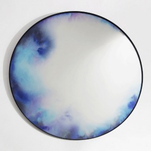 Francis Mirror Extra-large, Blue and violet
