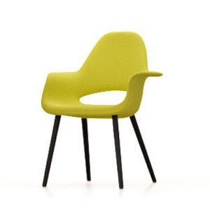 Organic Chair, yellow/pastel green
