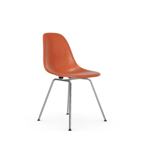 Eames Molded Fiberglass Side Chair,4-Leg