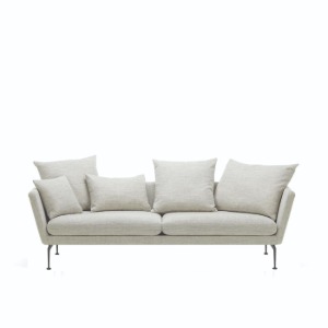 Suita Sofa 3-Seater, pointed cushions