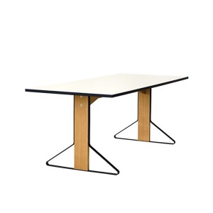 Kaari Table rectangular, HPL white